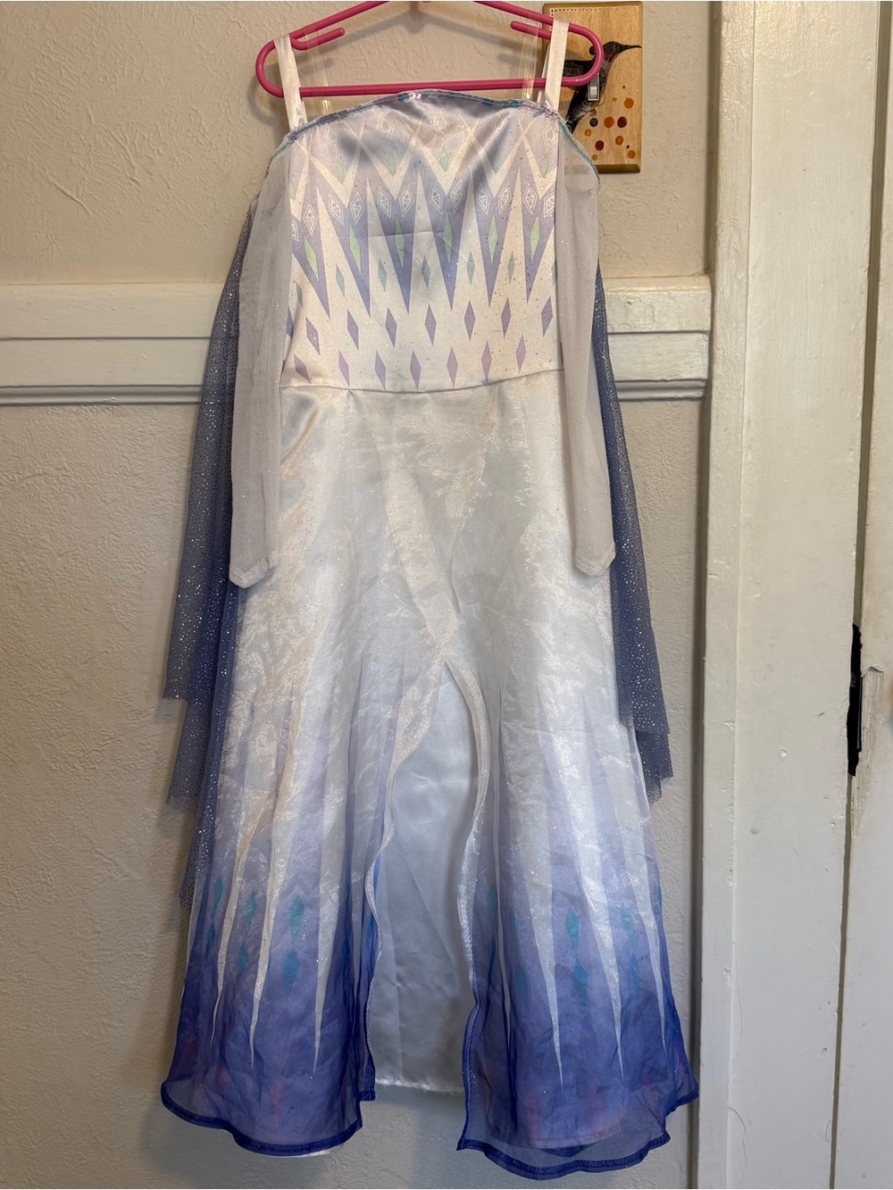 Disney Frozen 2 Elsa Costume Full Length White 4-6x
